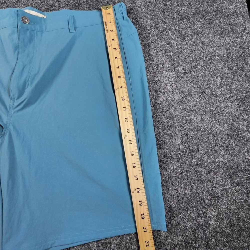 Duck Camp Performance Shorts Mens 2X Blue Stretch Nylon Outdoor Hiking Fishing